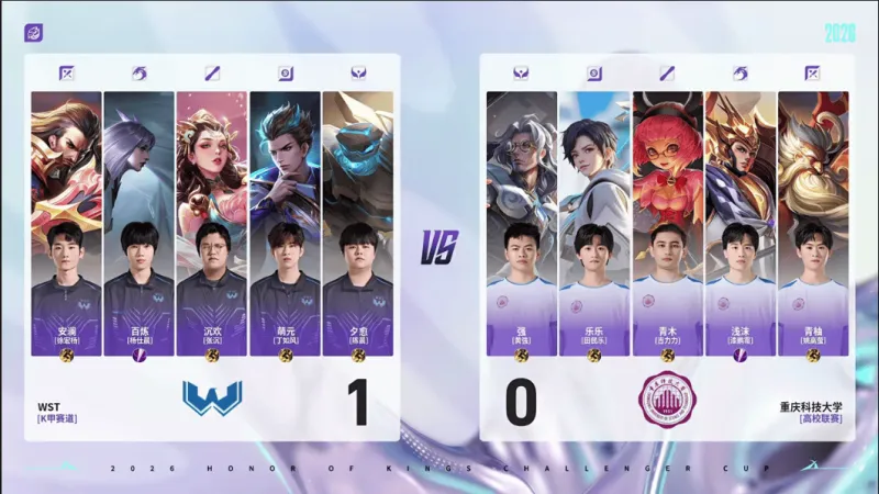 kaiyun-WST 2-0 重科：百炼镜手法拉满，WST再下一城